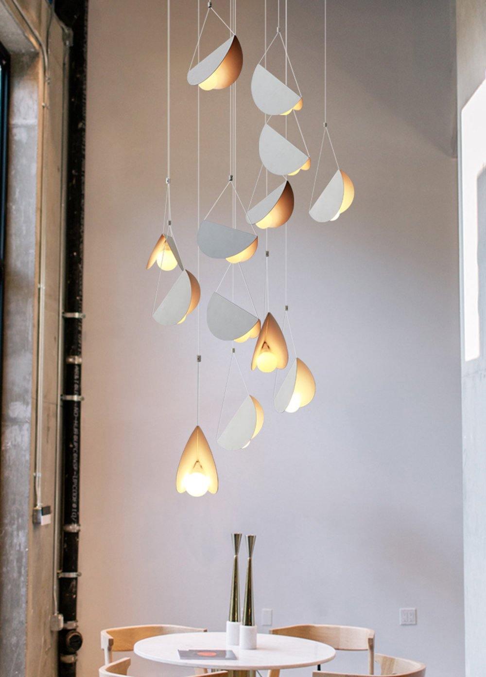 Halten Premium Art Glider Pendant Light-Neutral Decor