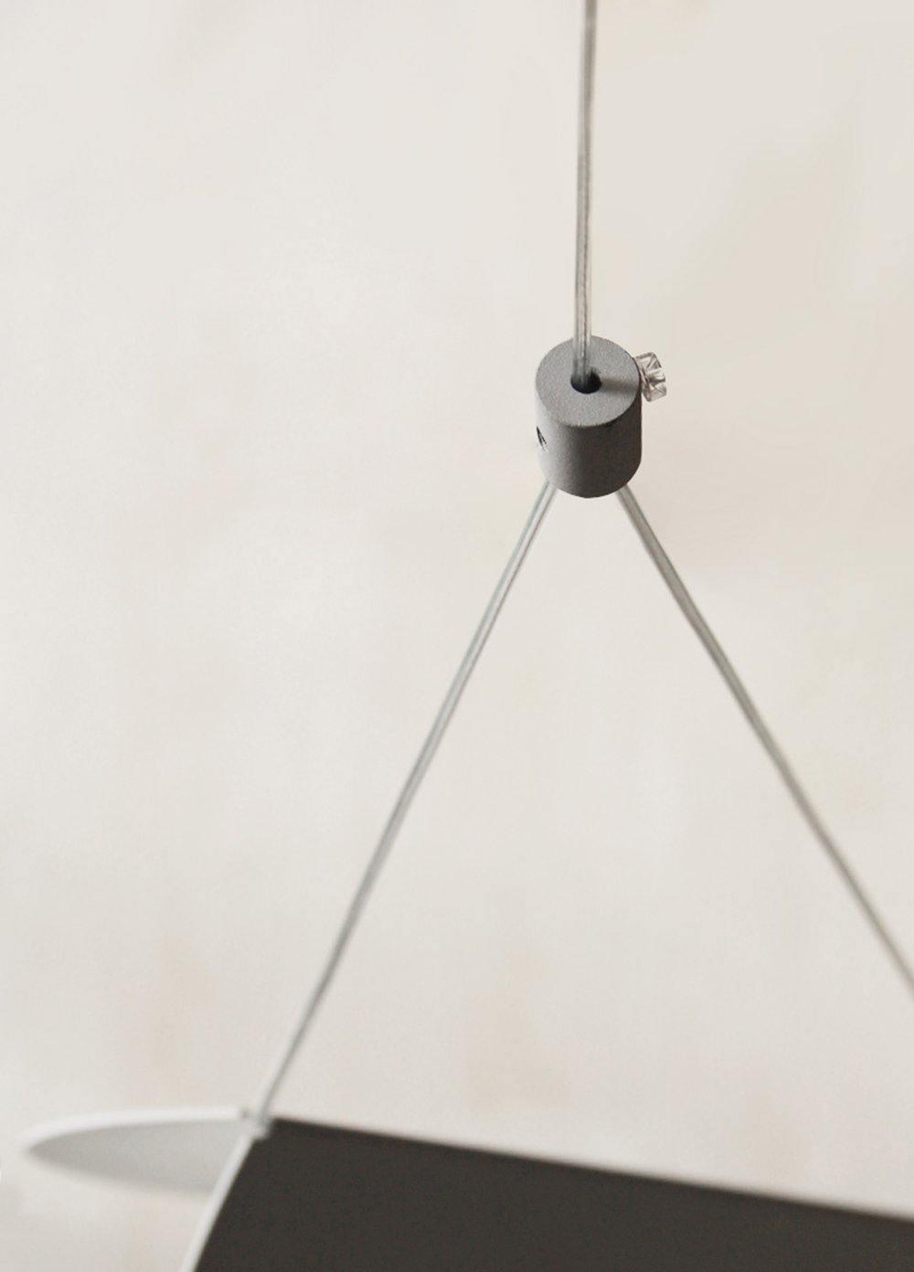 Halten Premium Art Glider Pendant Light-Neutral Decor