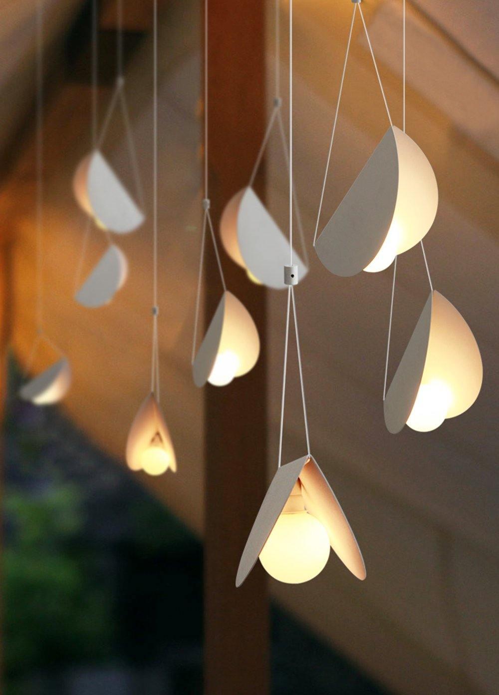 Halten Premium Art Glider Pendant Light-Neutral Decor