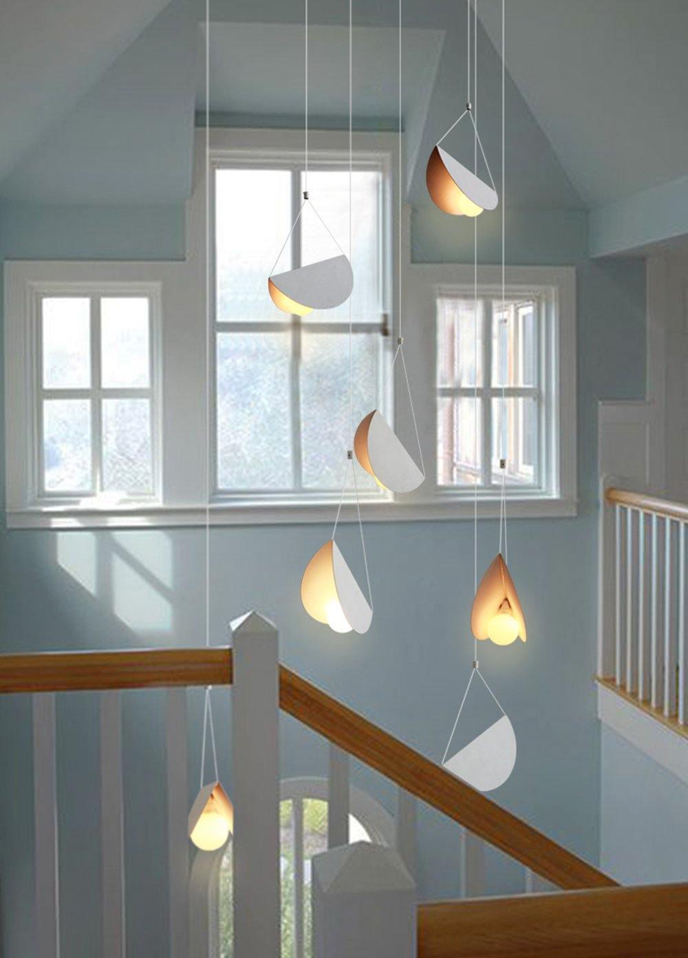 Halten Premium Art Glider Pendant Light-Neutral Decor