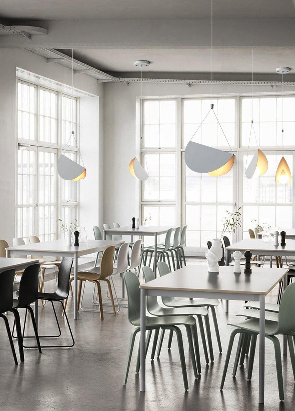 Halten Premium Art Glider Pendant Light-Neutral Decor