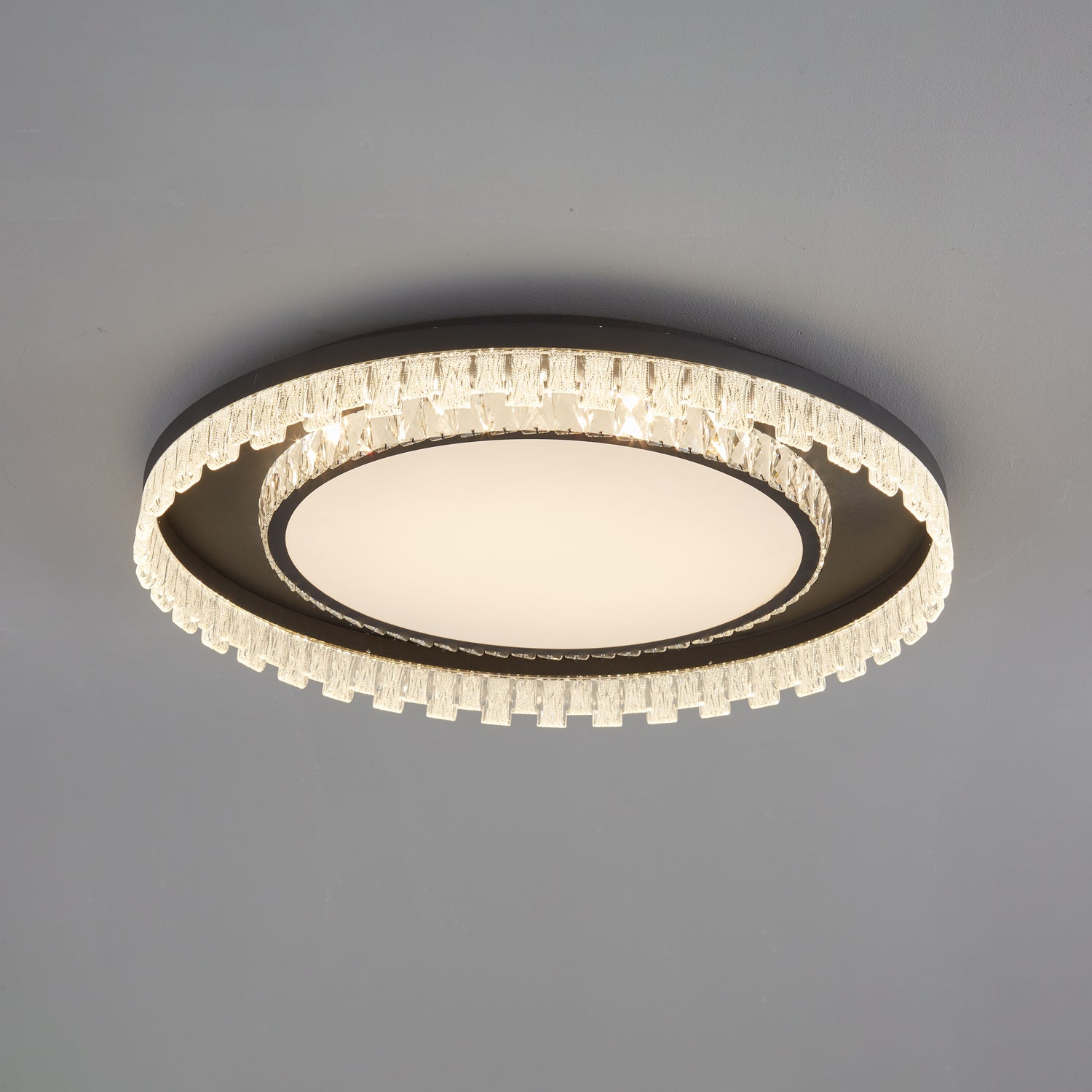 Nythee Modern Minimalist Luxury Crystal Ceiling Light-Neutral Decor