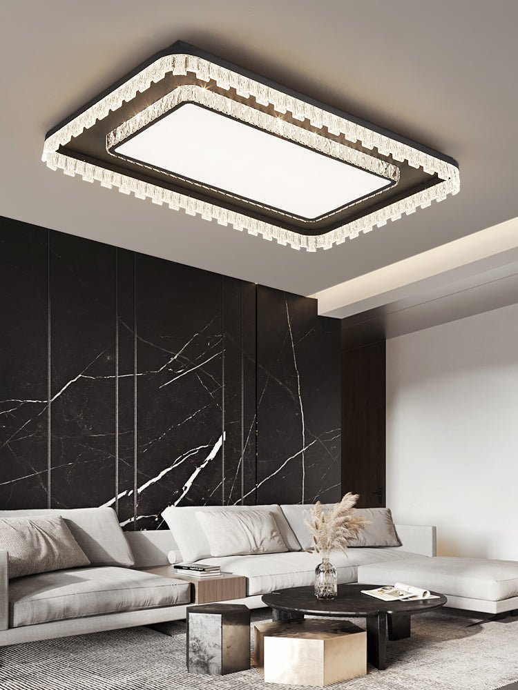 Nythee Modern Minimalist Luxury Crystal Ceiling Light-Neutral Decor