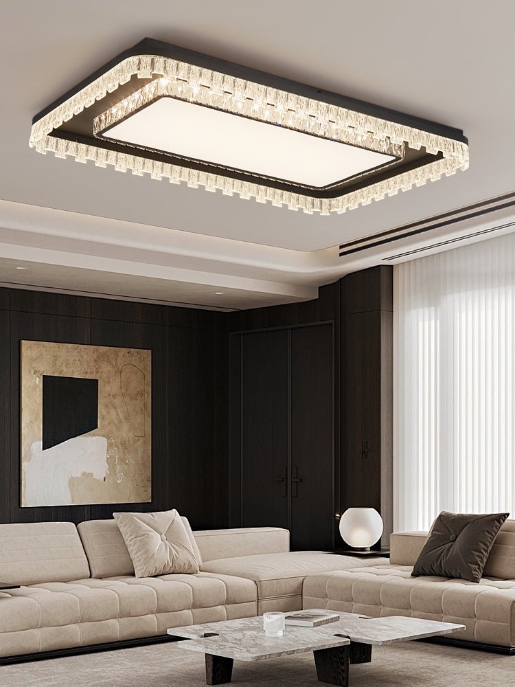 Nythee Modern Minimalist Luxury Crystal Ceiling Light-Neutral Decor