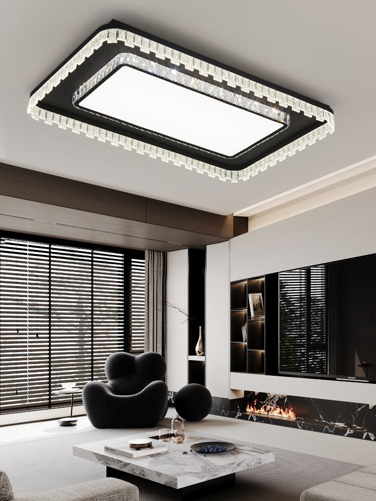 Nythee Modern Minimalist Luxury Crystal Ceiling Light-Neutral Decor