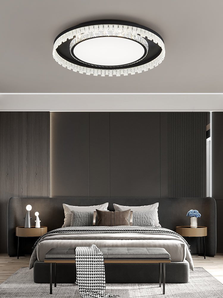 Nythee Modern Minimalist Luxury Crystal Ceiling Light-Neutral Decor