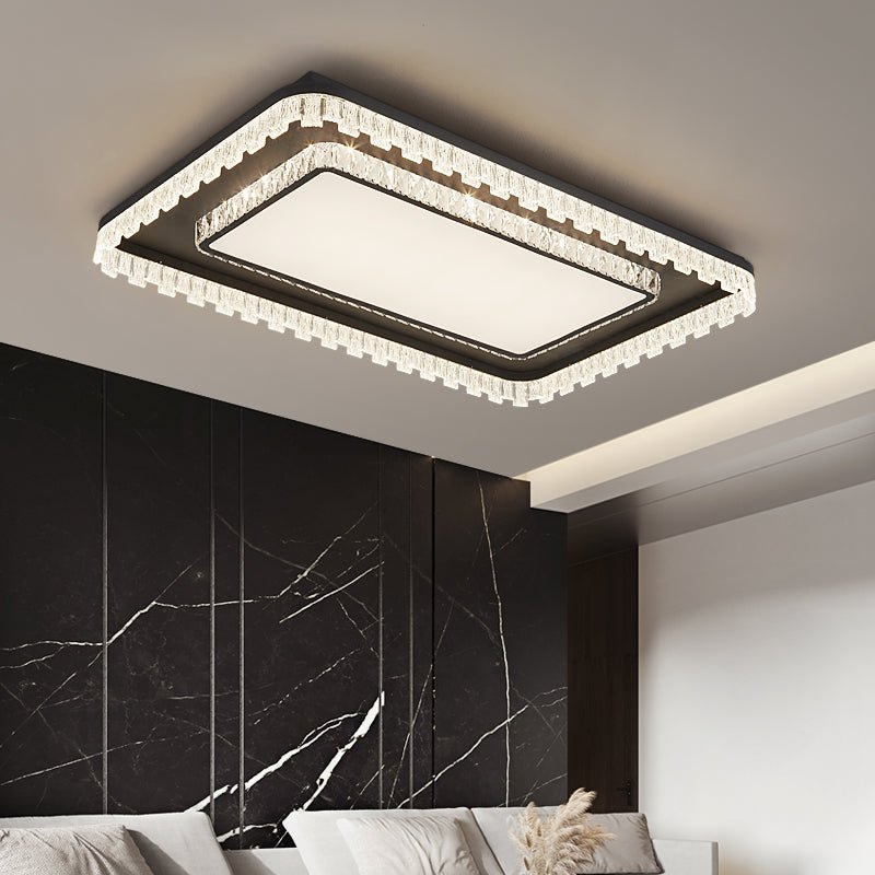 Nythee Modern Minimalist Luxury Crystal Ceiling Light-Neutral Decor