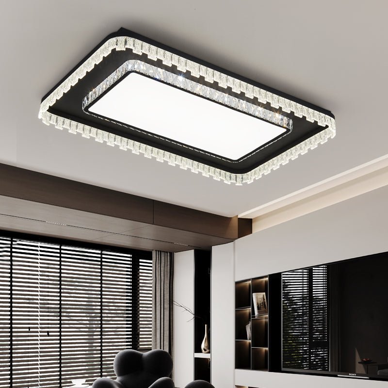 Nythee Modern Minimalist Luxury Crystal Ceiling Light-Neutral Decor