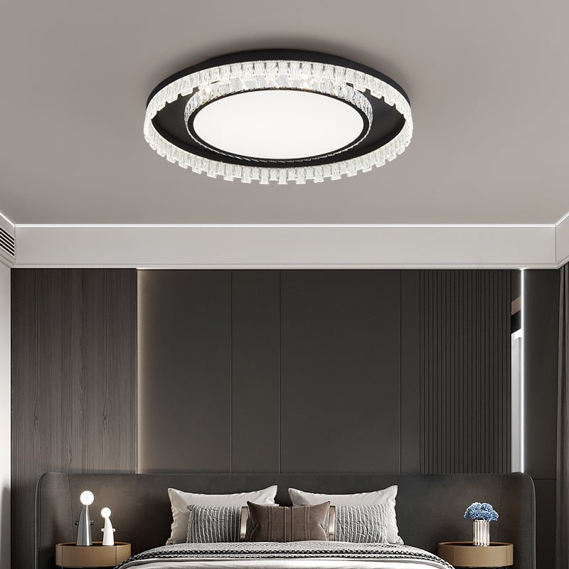 Nythee Modern Minimalist Luxury Crystal Ceiling Light-Neutral Decor