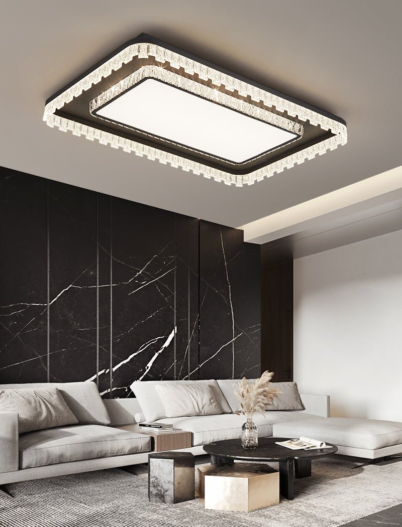 Nythee Modern Minimalist Luxury Crystal Ceiling Light-Neutral Decor