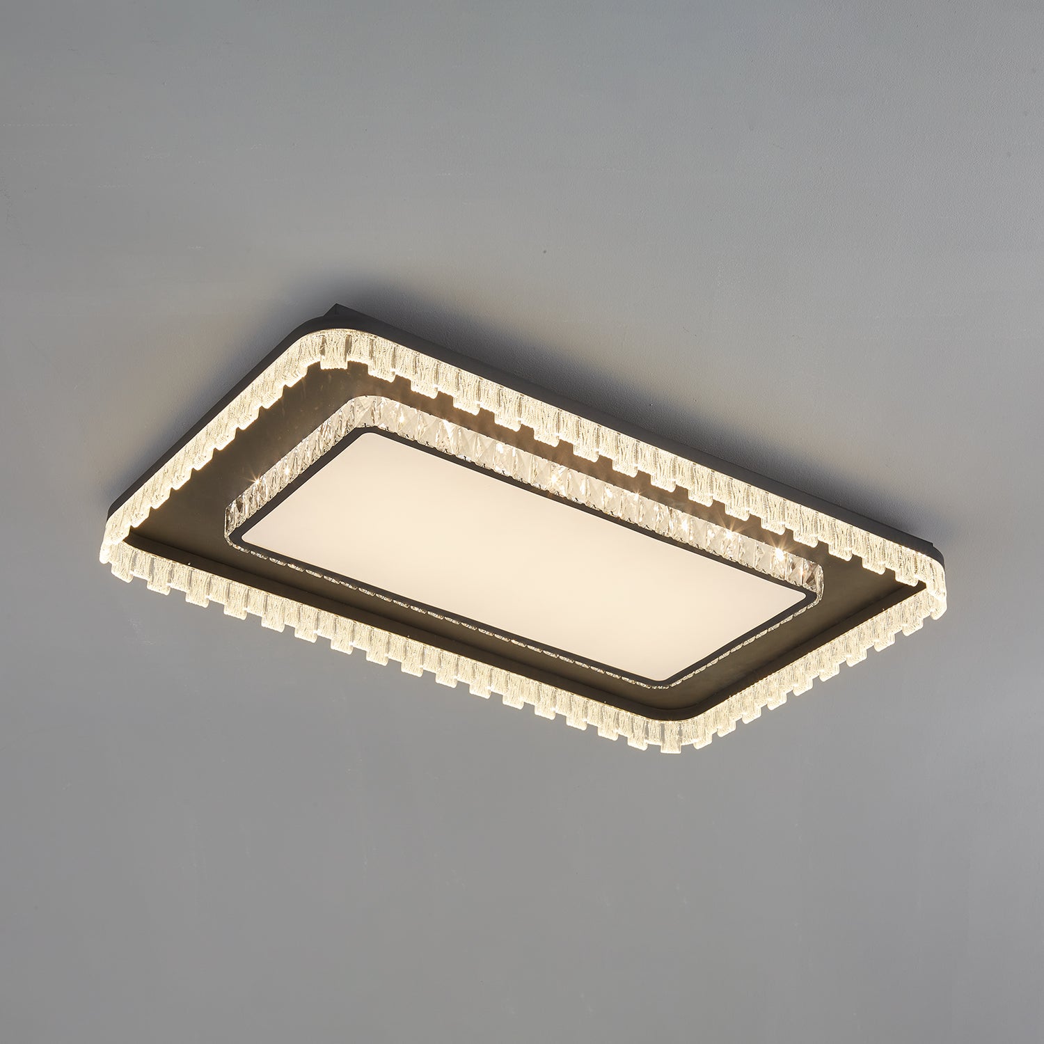 Nythee Modern Minimalist Luxury Crystal Ceiling Light-Neutral Decor