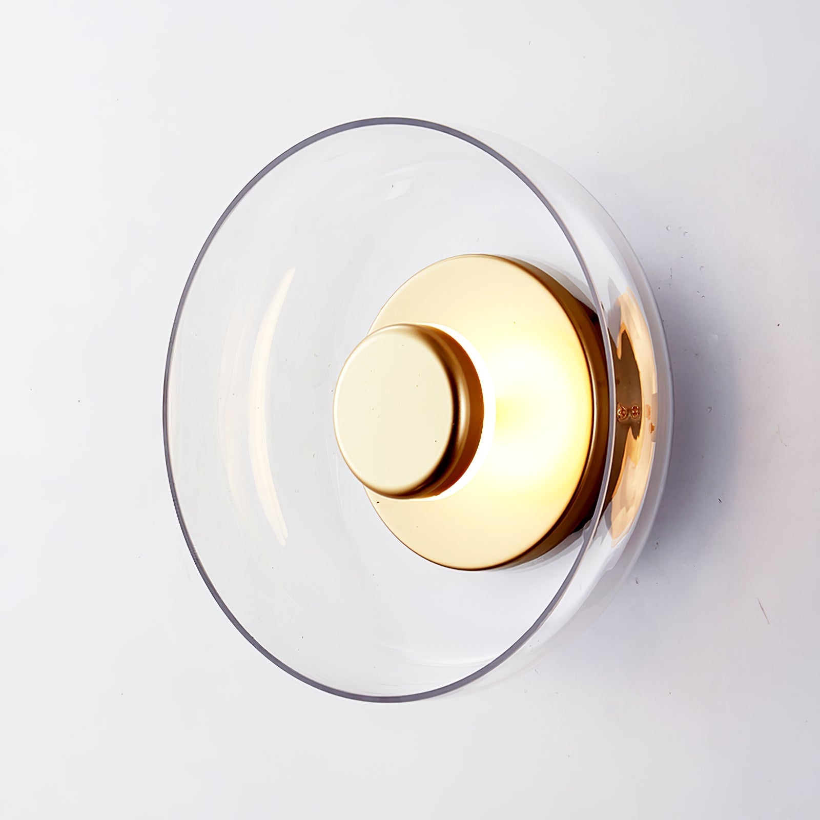 Lomino Premium Nordic Art Glass Wall Light-Neutral Decor
