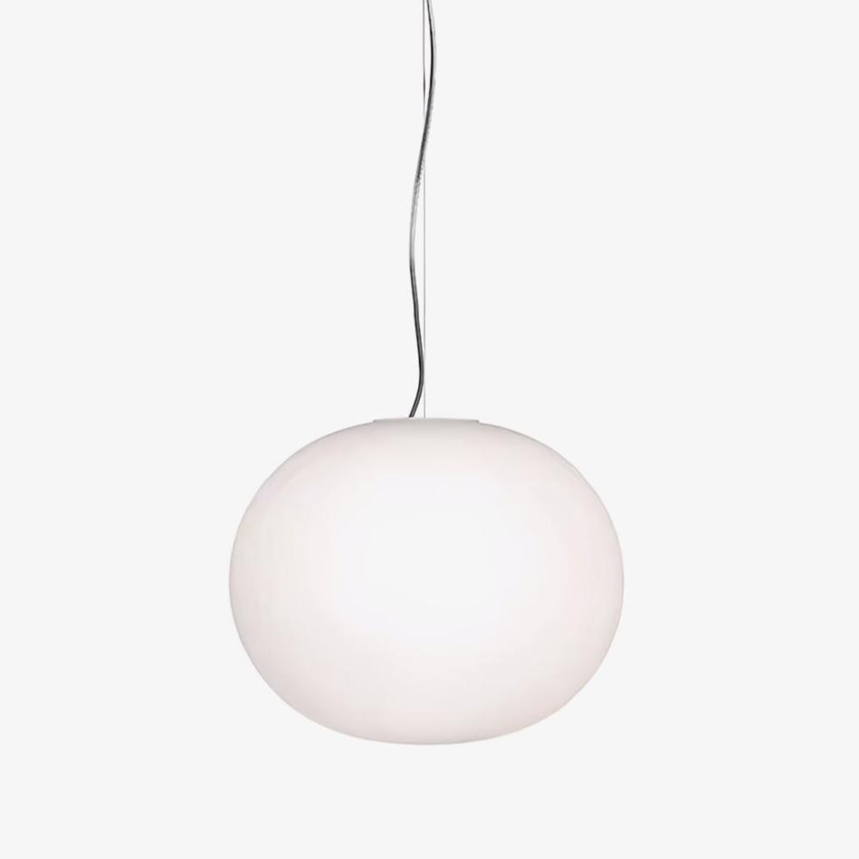 Gysta Contemporary Glass Pendant Lamp-Neutral Decor