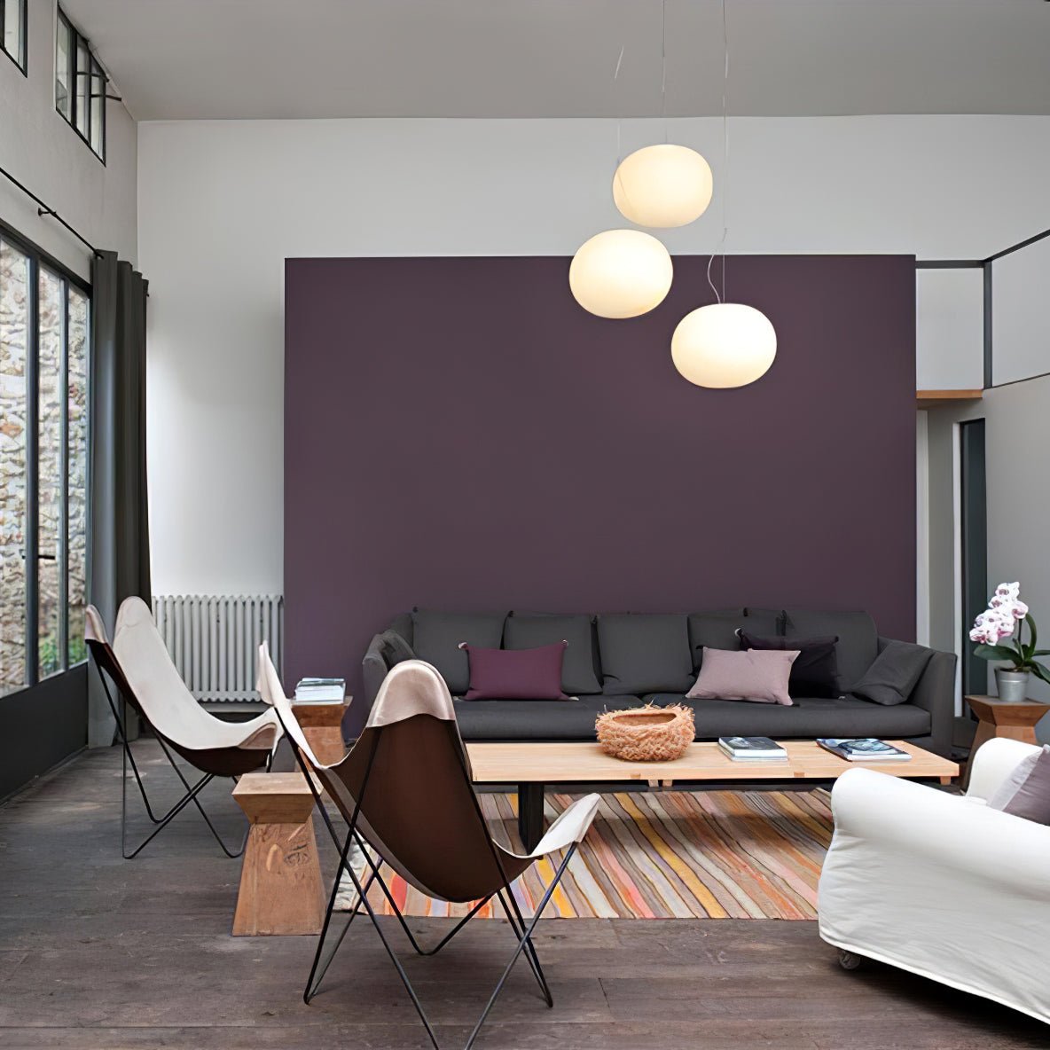 Qersy Modern Glass Pendant Lamp-Neutral Decor