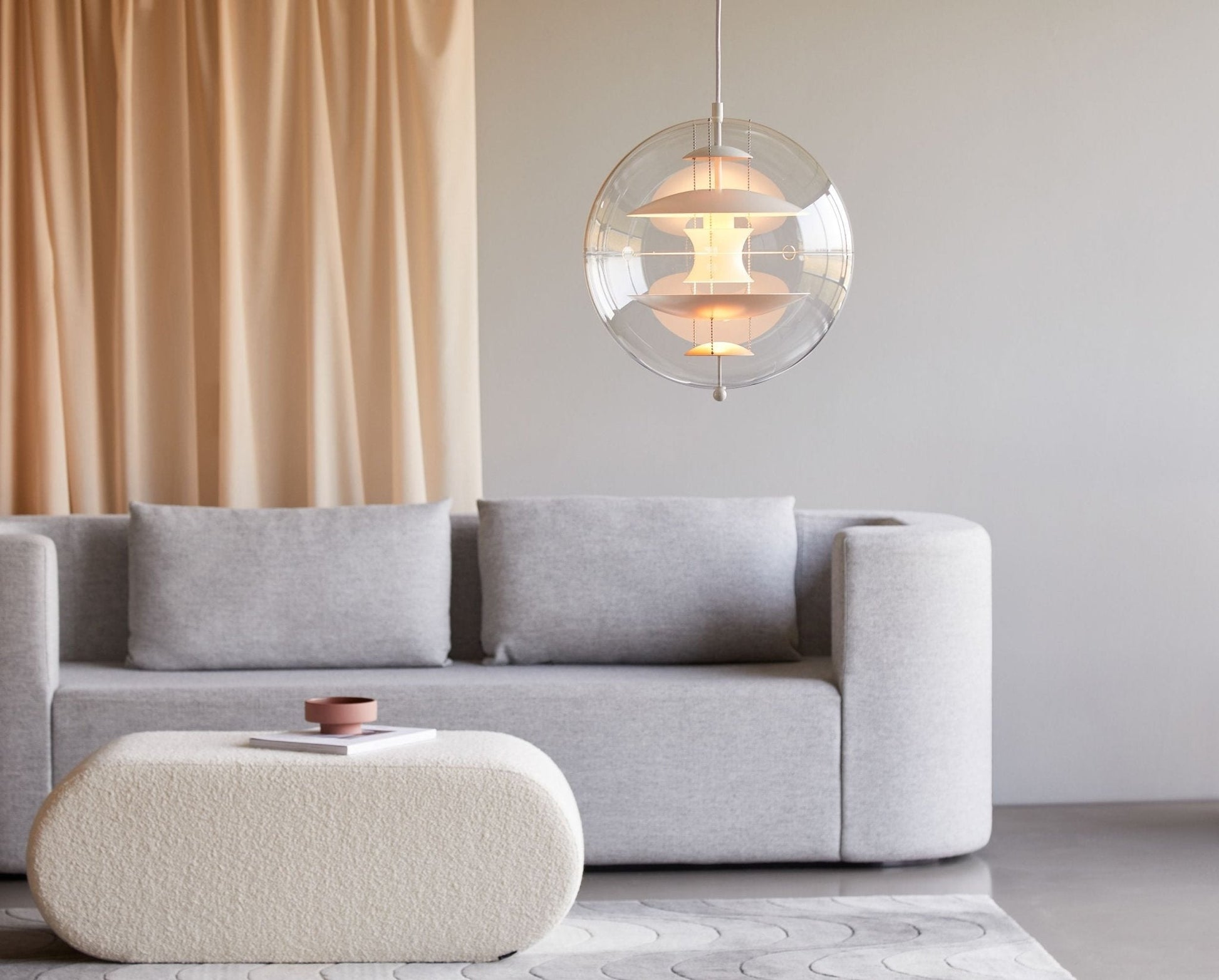 Gyan Futuristic Pendant Lamp-Neutral Decor