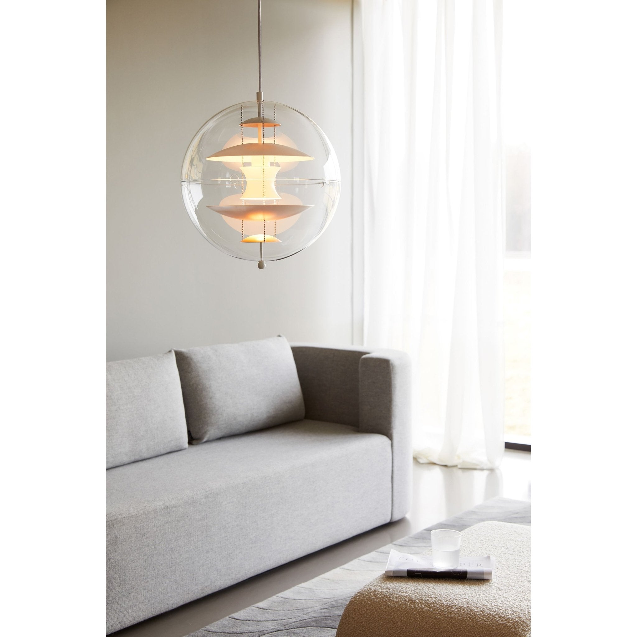 Gyan Futuristic Pendant Lamp-Neutral Decor