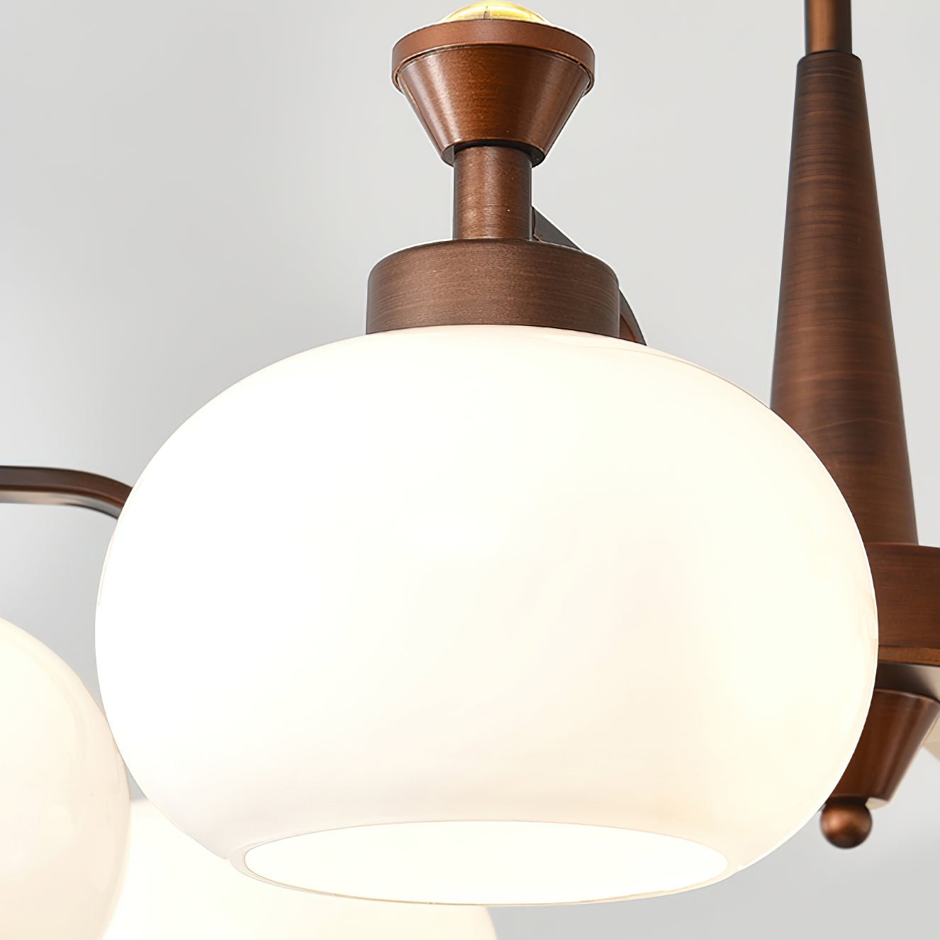 Aurora Chandelier Globe Spotlight-Neutral Decor