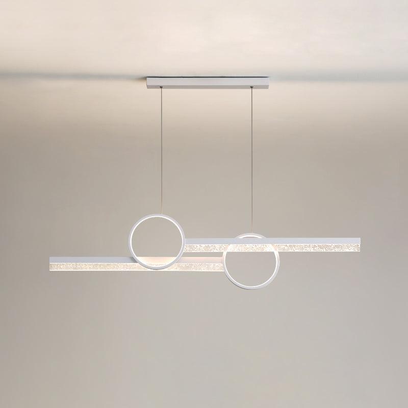 Aurelio Acrylic Minimalistic Pendant Light-Neutral Decor