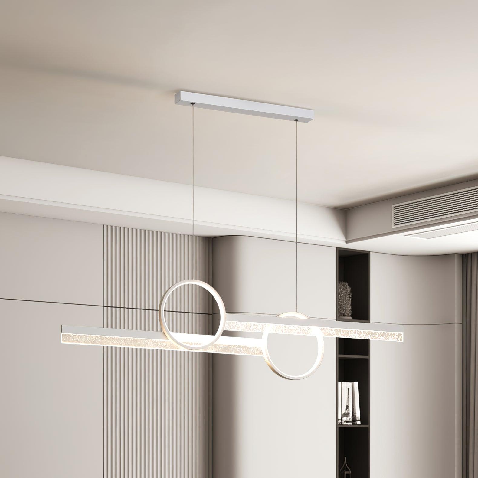Aurelio Acrylic Minimalistic Pendant Light-Neutral Decor