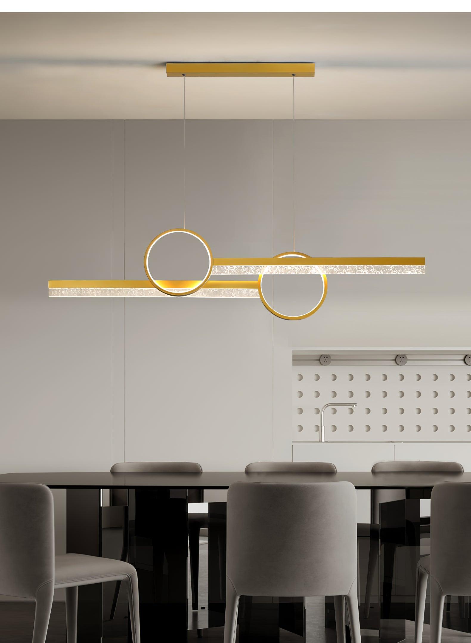 Aurelio Acrylic Minimalistic Pendant Light-Neutral Decor