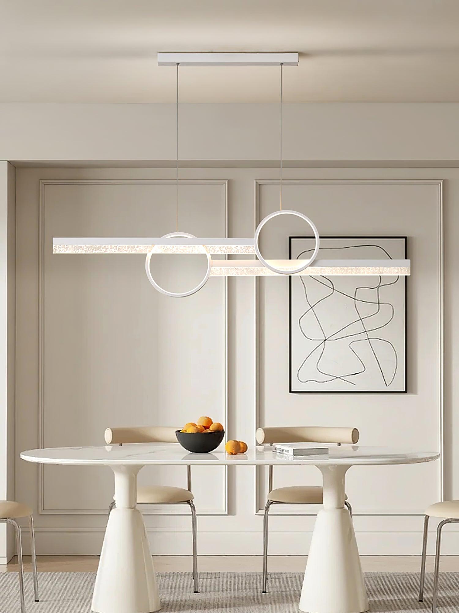 Aurelio Acrylic Minimalistic Pendant Light-Neutral Decor