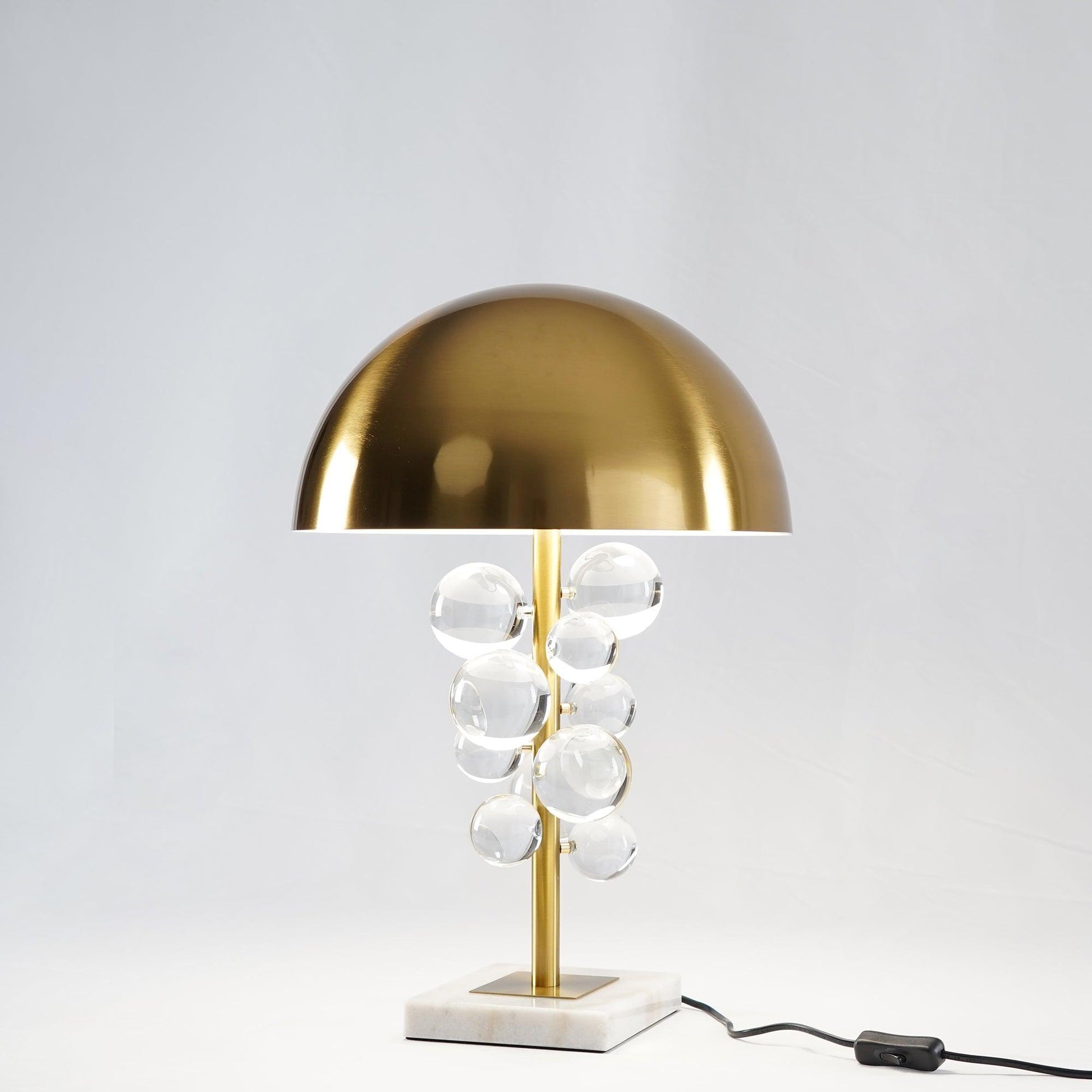 Natalie Modern Marble Table Lamp-Neutral Decor