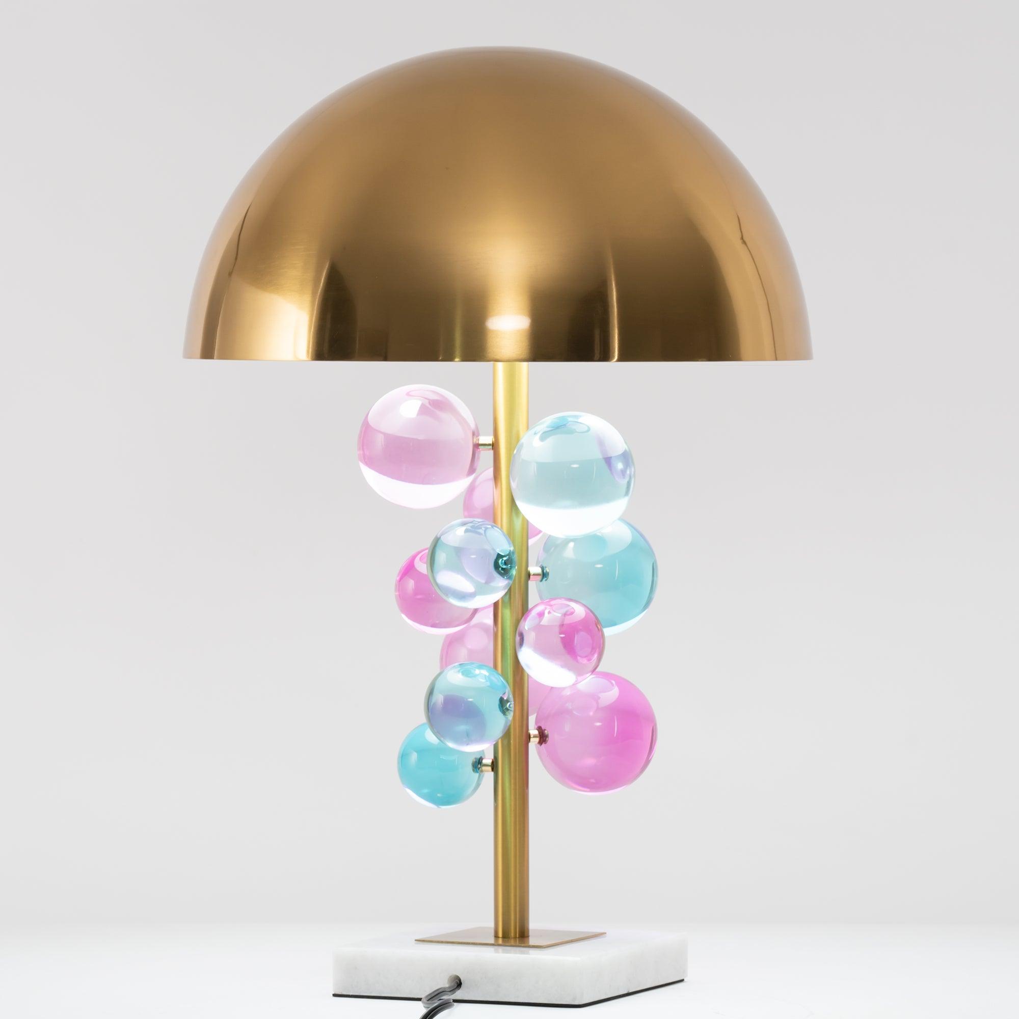 Natalie Modern Marble Table Lamp-Neutral Decor