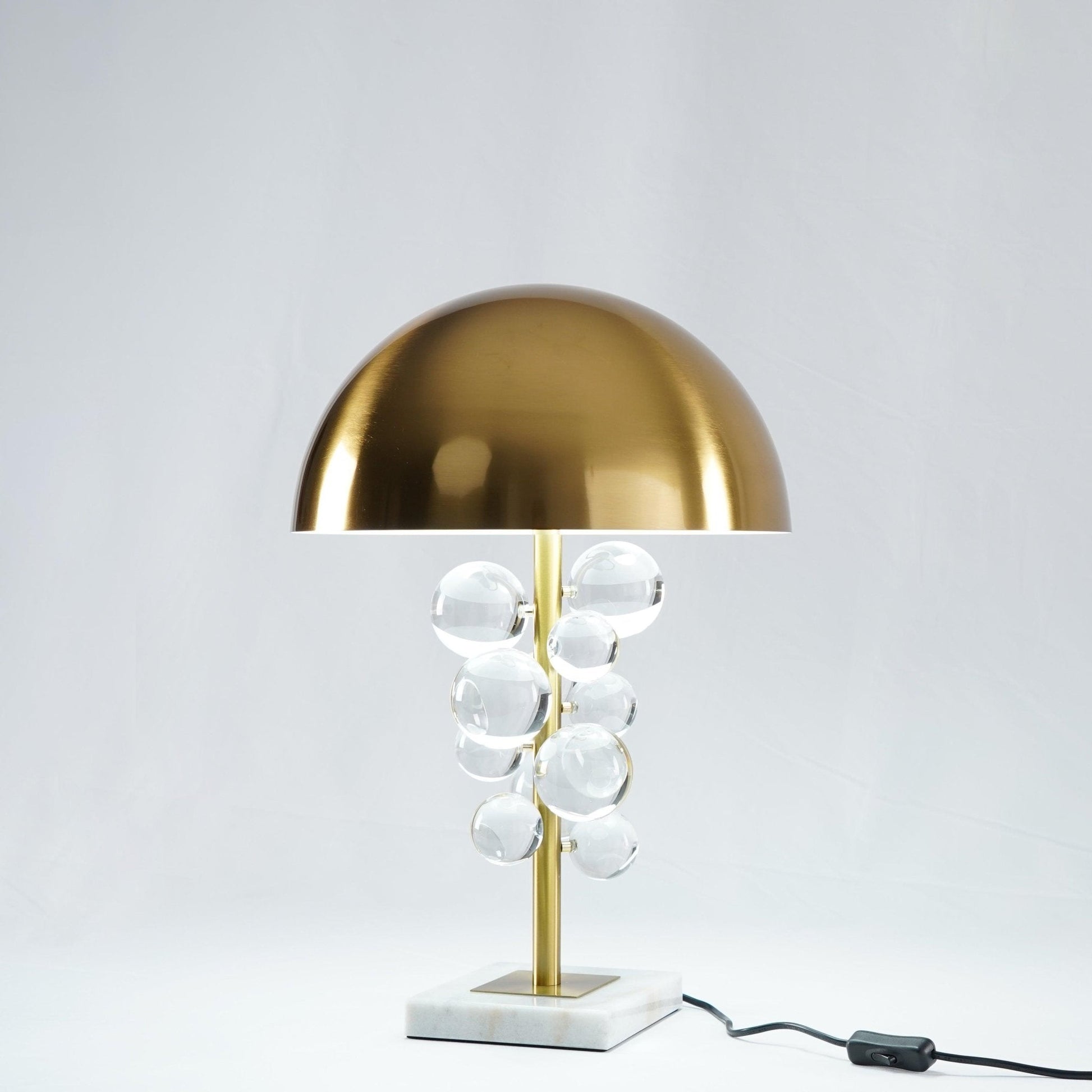Natalie Modern Marble Table Lamp-Neutral Decor