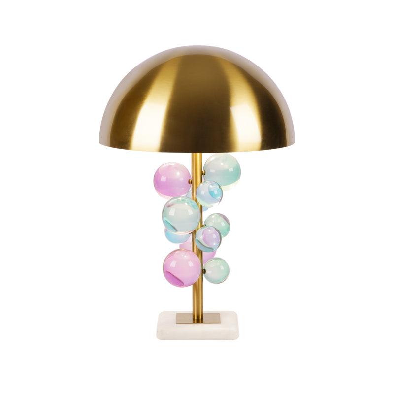 Natalie Modern Marble Table Lamp-Neutral Decor