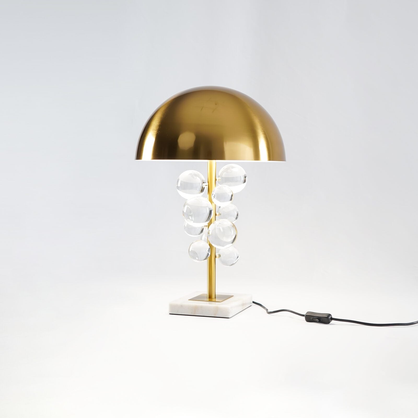 Natalie Modern Marble Table Lamp-Neutral Decor