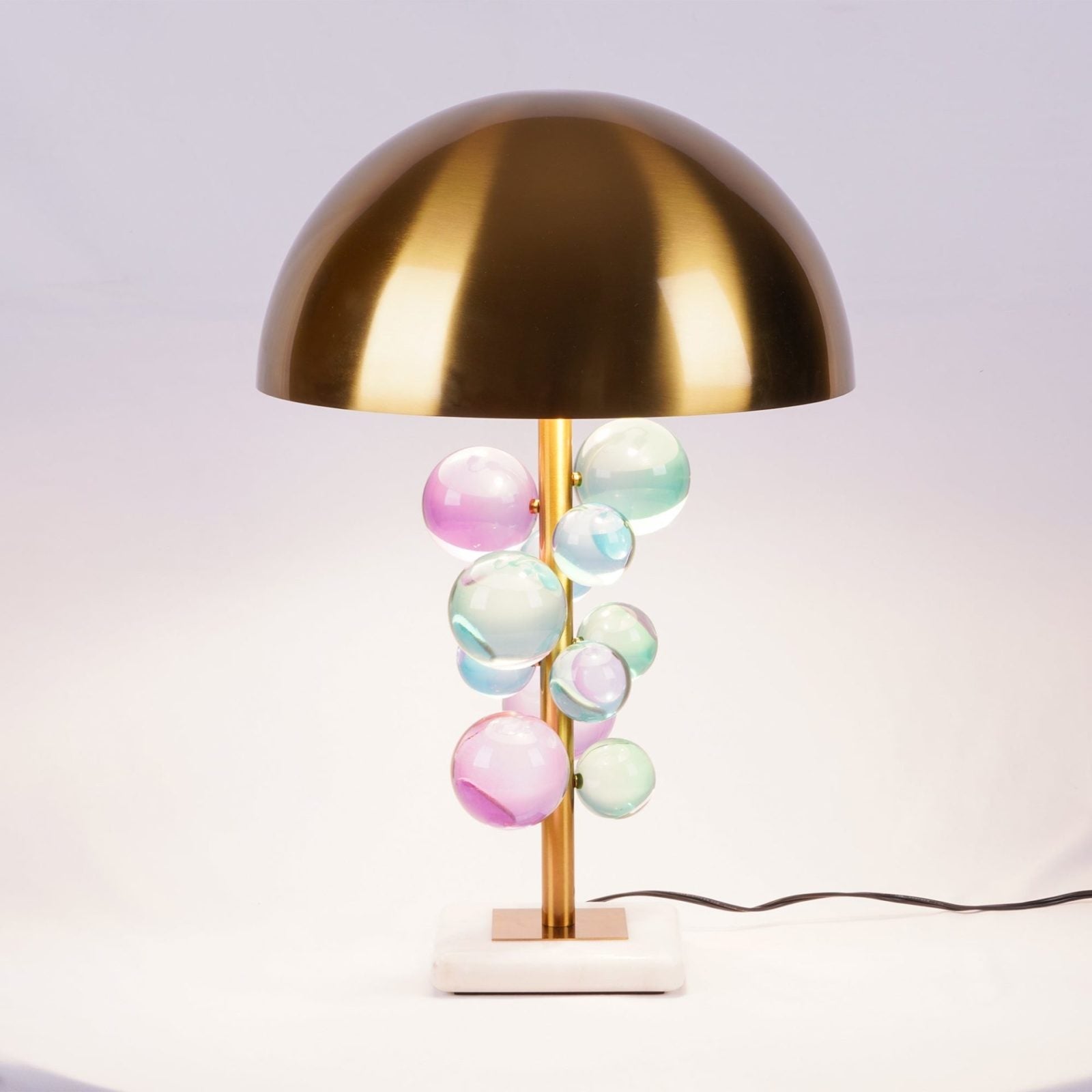 Natalie Modern Marble Table Lamp-Neutral Decor