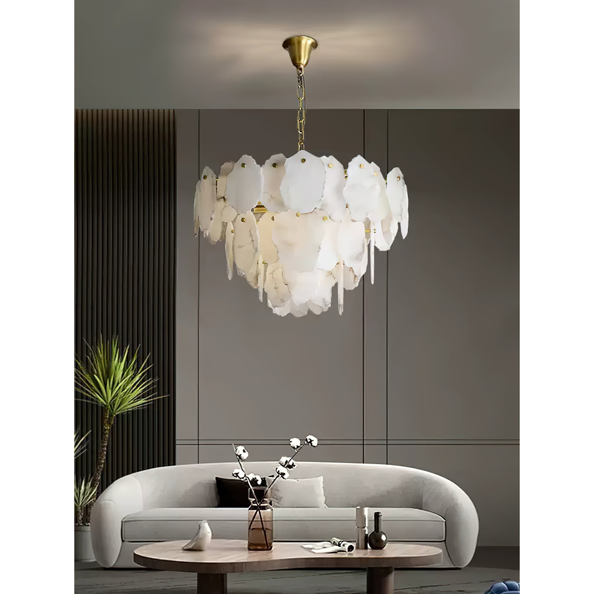 Isolde Alabaster Chandelier