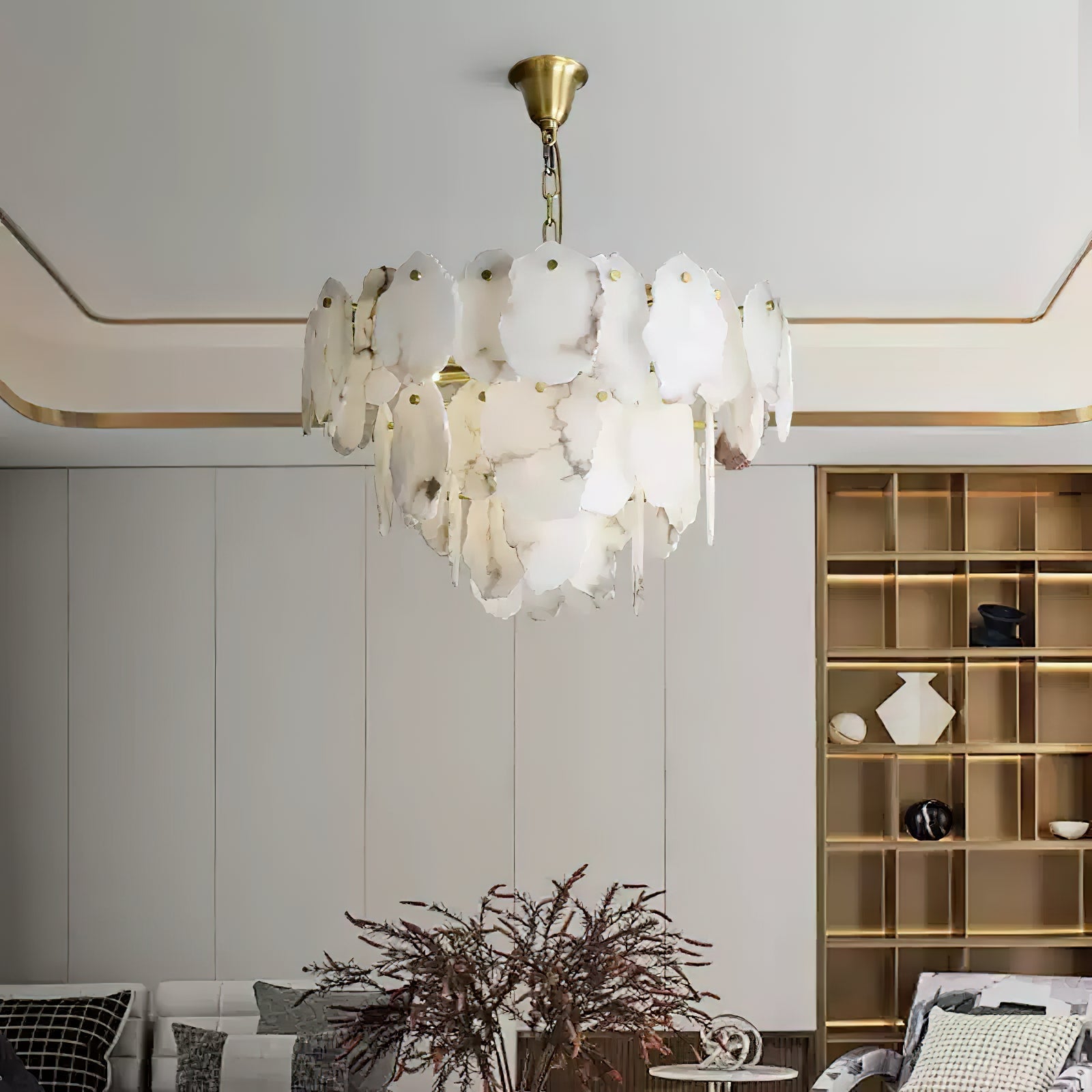 Isolde Alabaster Chandelier