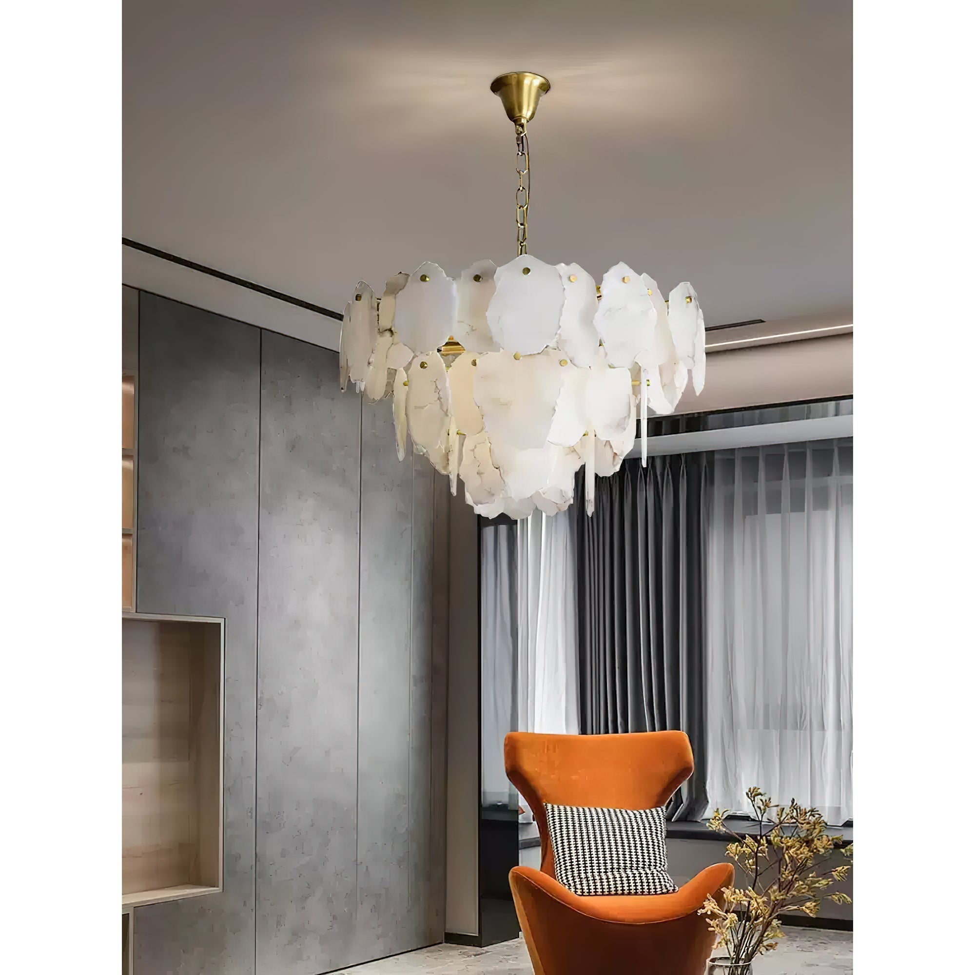 Isolde Alabaster Chandelier