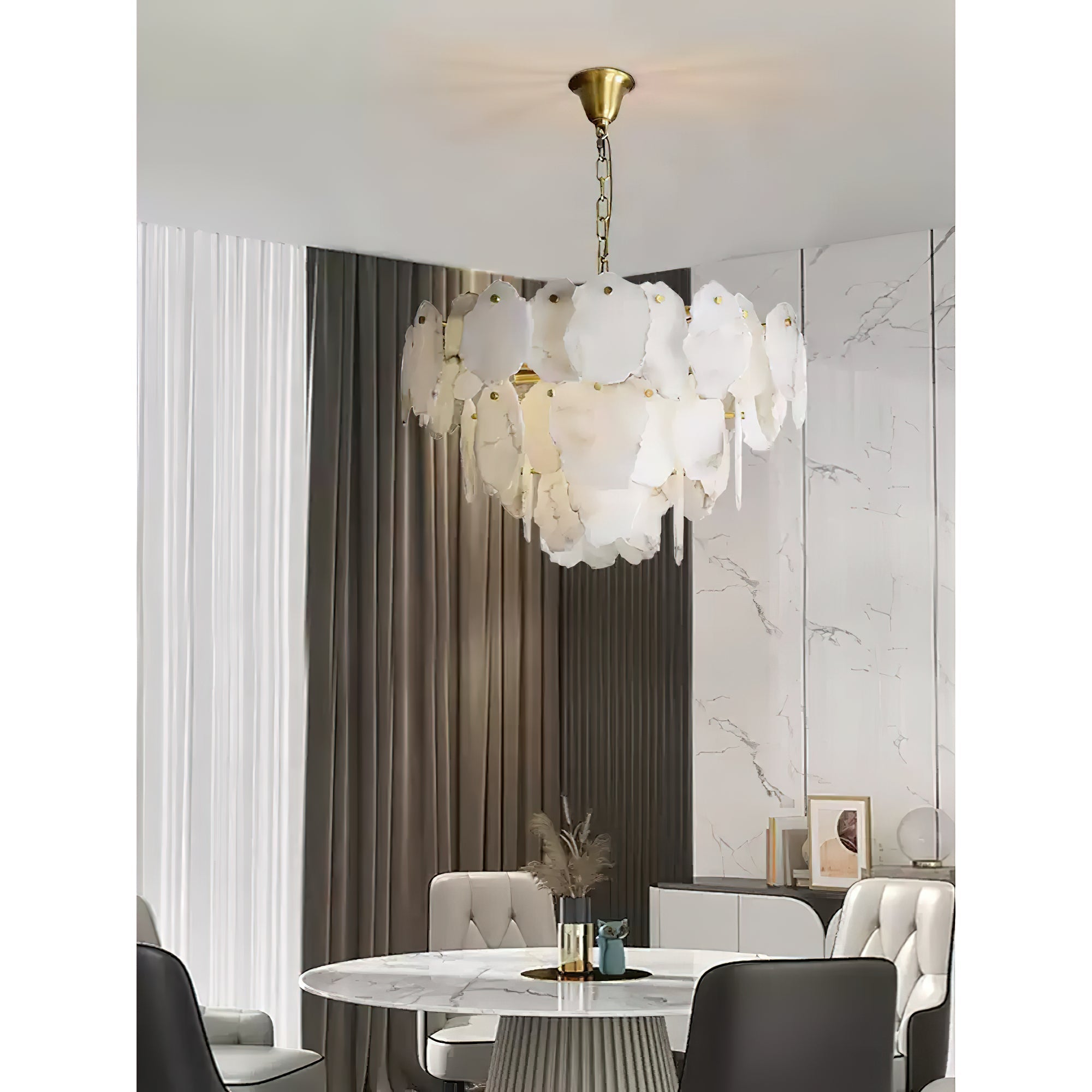 Isolde Alabaster Chandelier