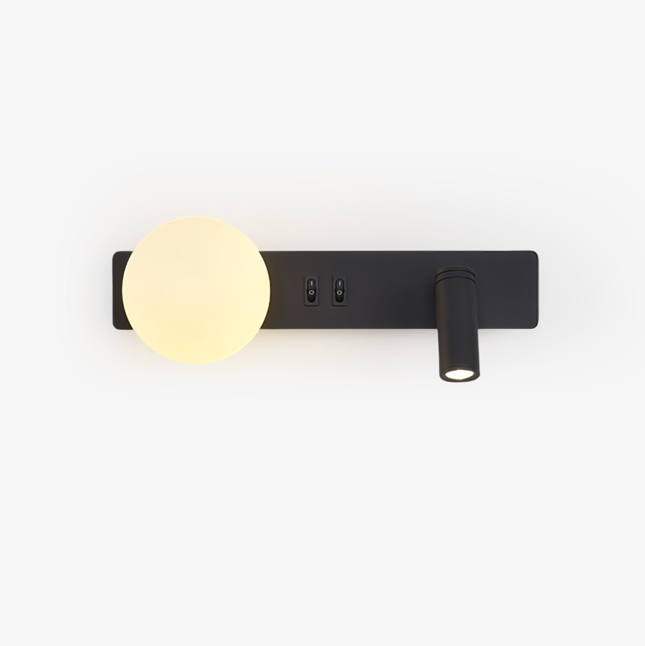 Thalior Modern Minimalist Slim Glass Wall lamp-Neutral Decor