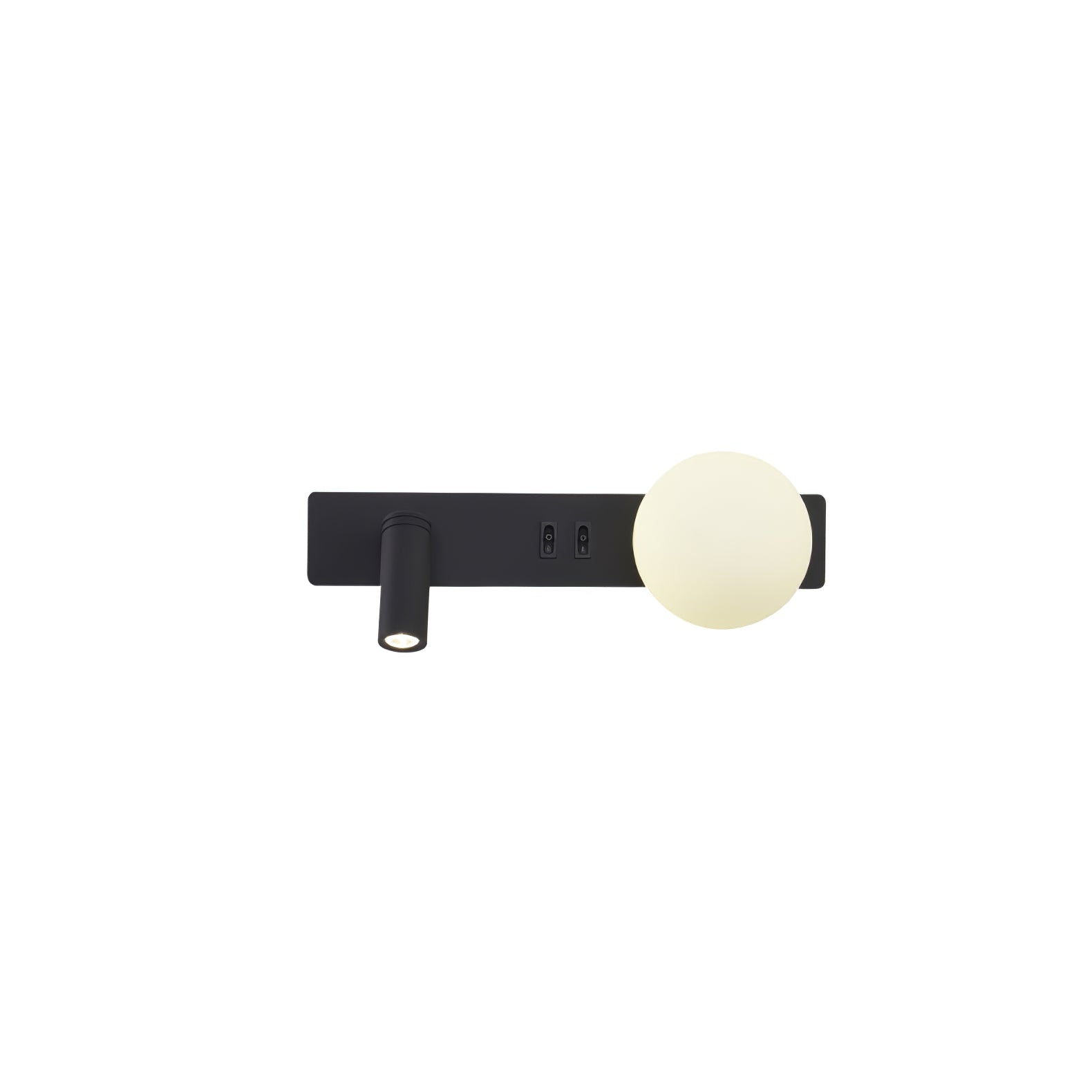 Thalior Modern Minimalist Slim Glass Wall lamp-Neutral Decor