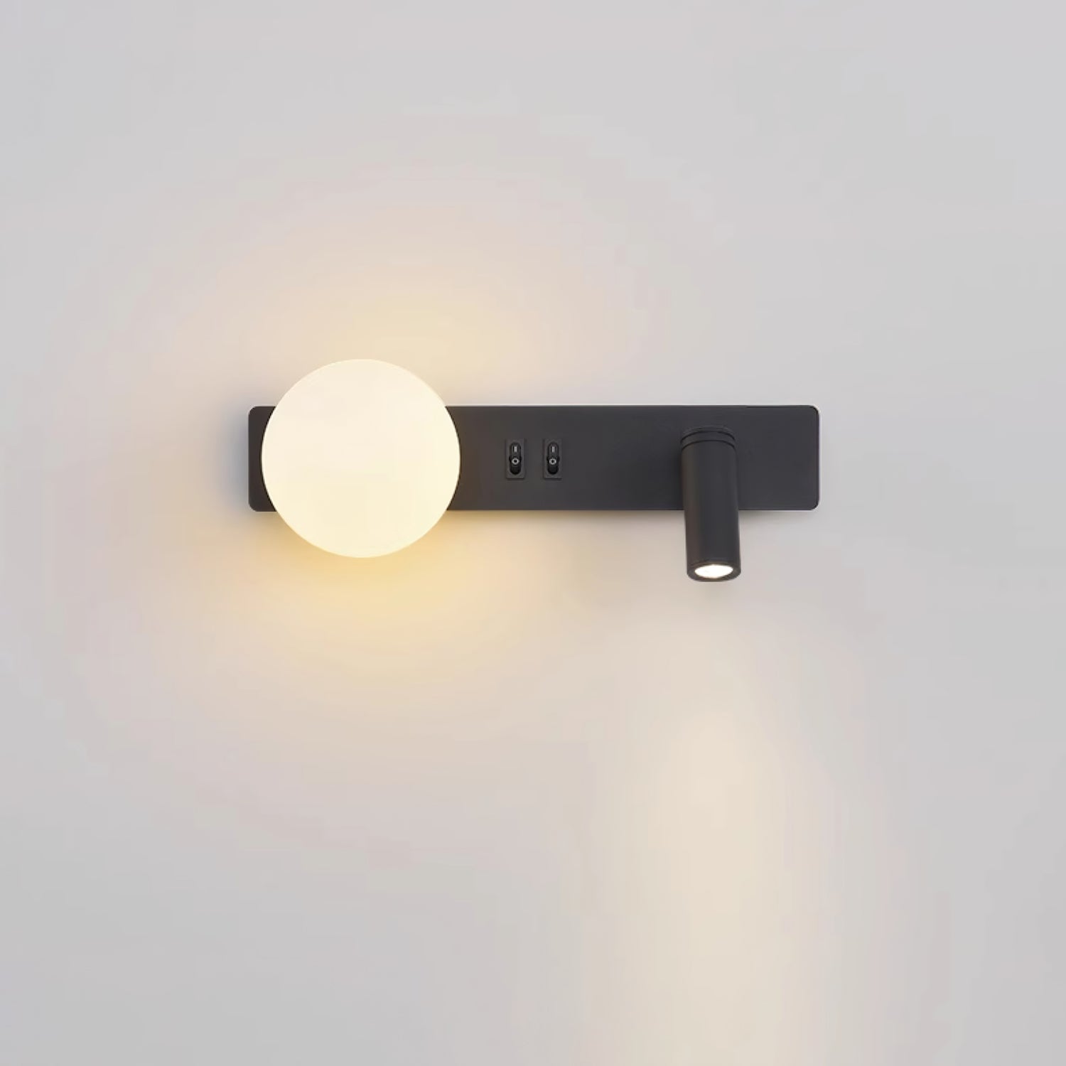 Thalior Modern Minimalist Slim Glass Wall lamp-Neutral Decor