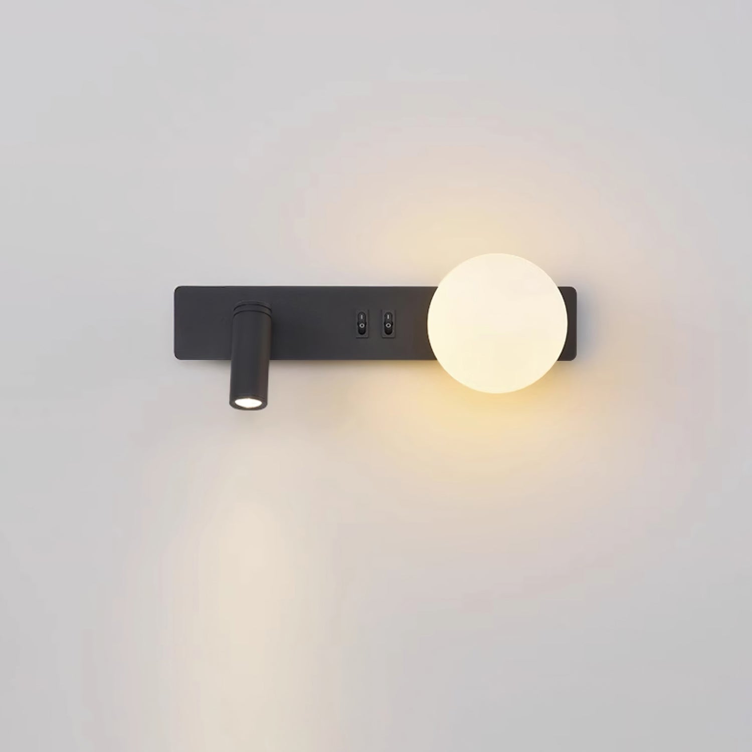 Thalior Modern Minimalist Slim Glass Wall lamp-Neutral Decor