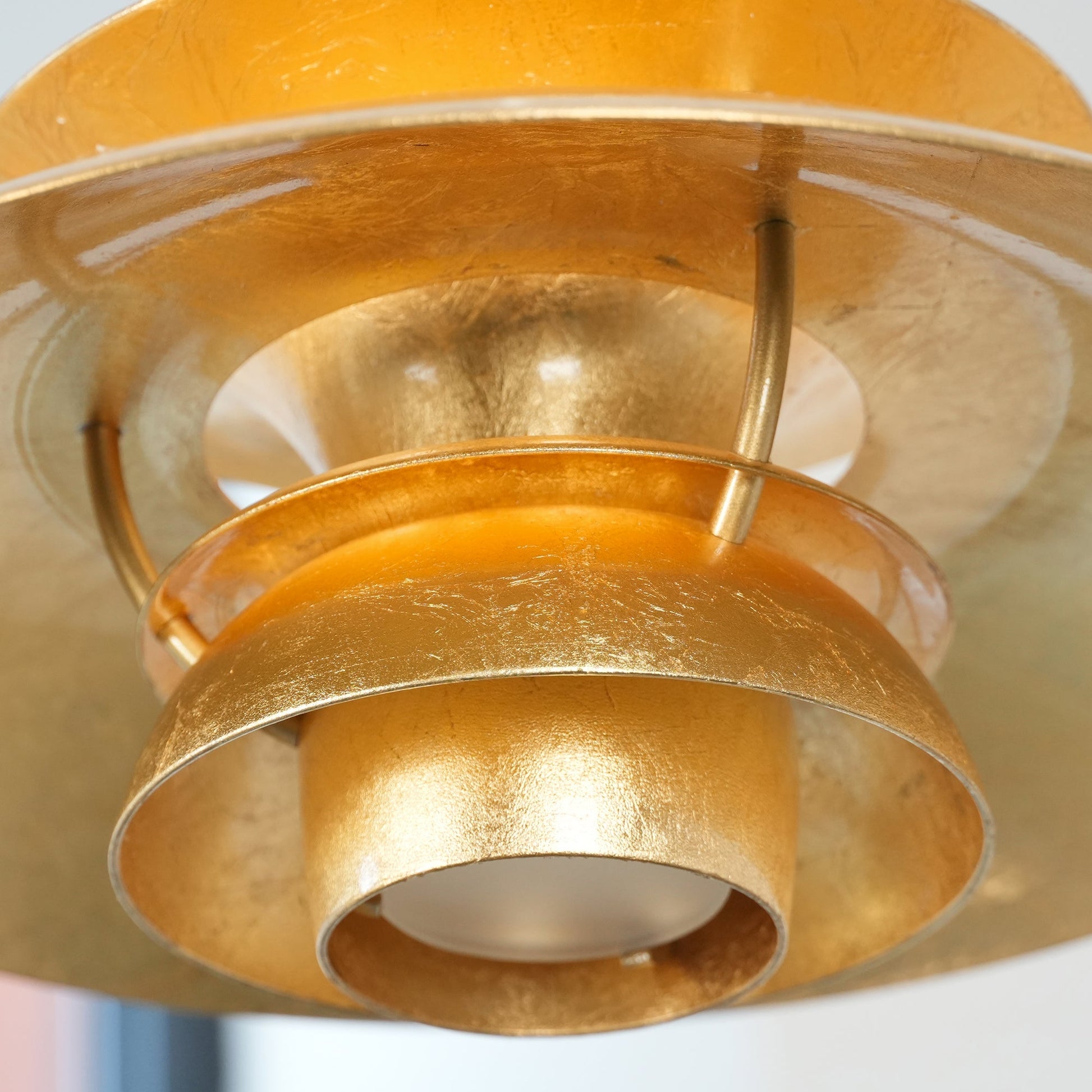Product shot of the Gold Foil PH Pendant Lamp on a white background.