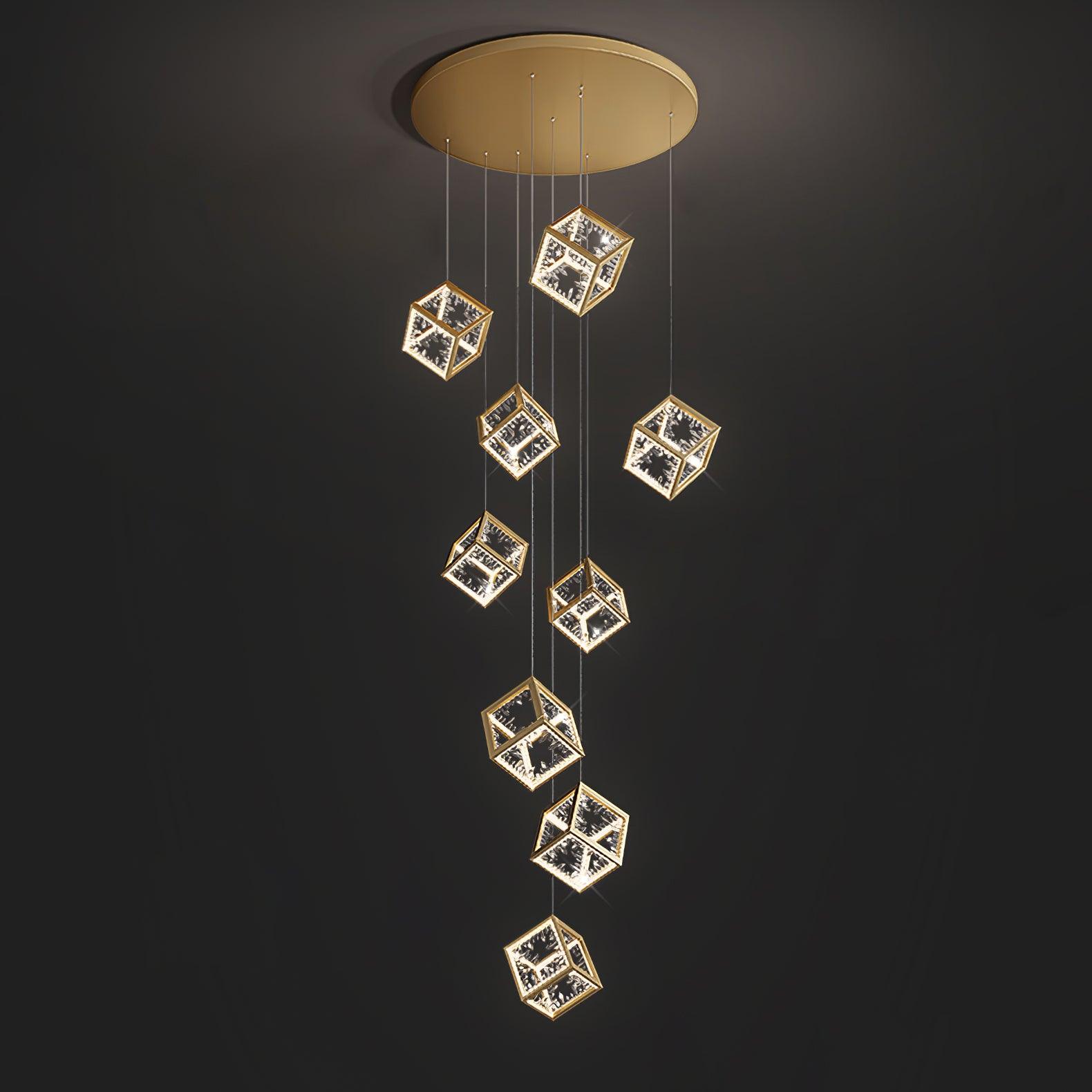Lattice Chandelier