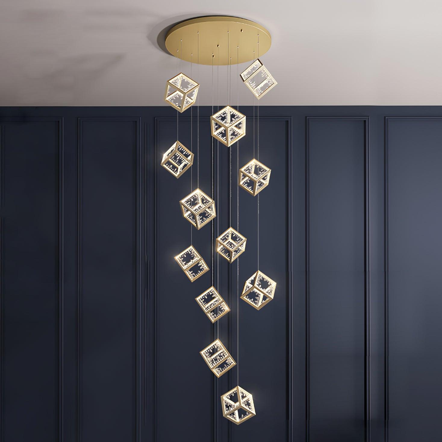 Lattice Chandelier