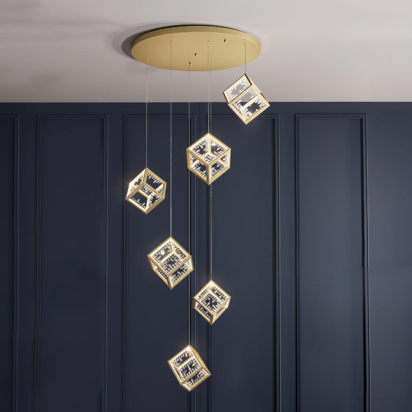Lattice Chandelier