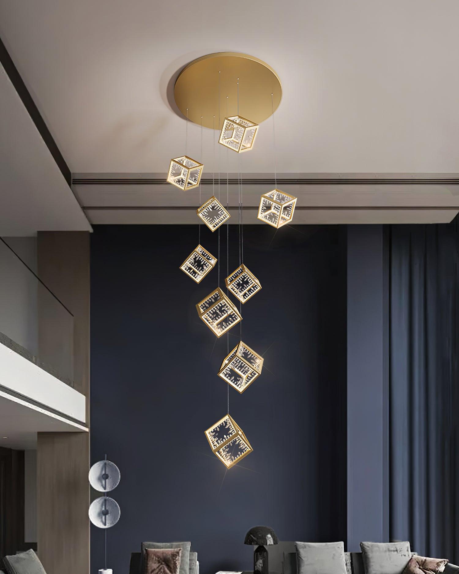 Lattice Chandelier