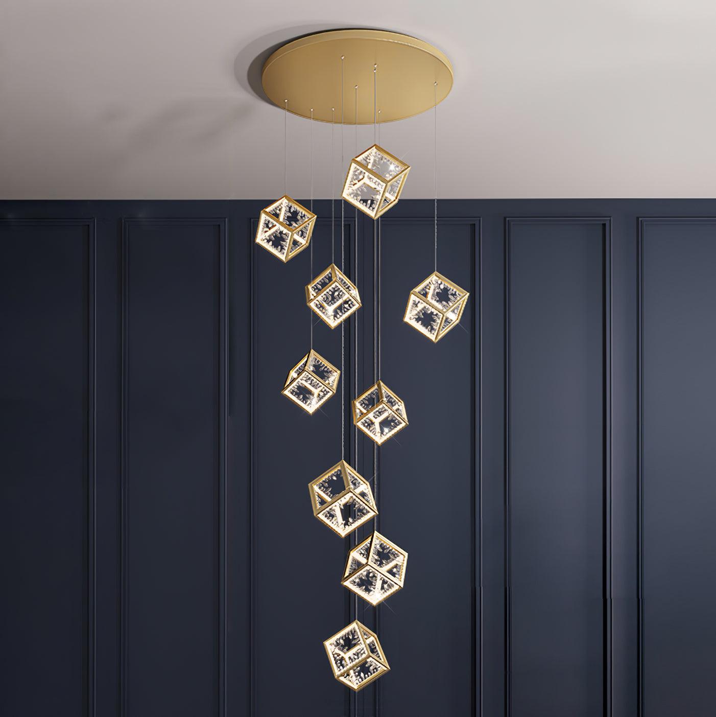 Lattice Chandelier