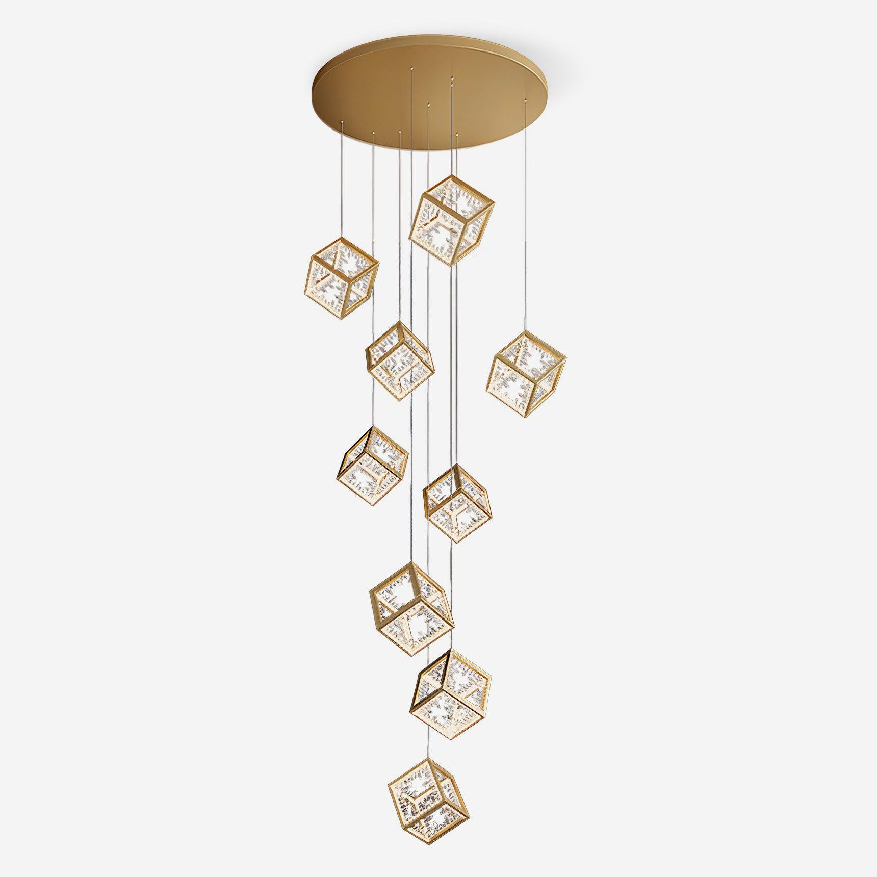 Lattice Chandelier