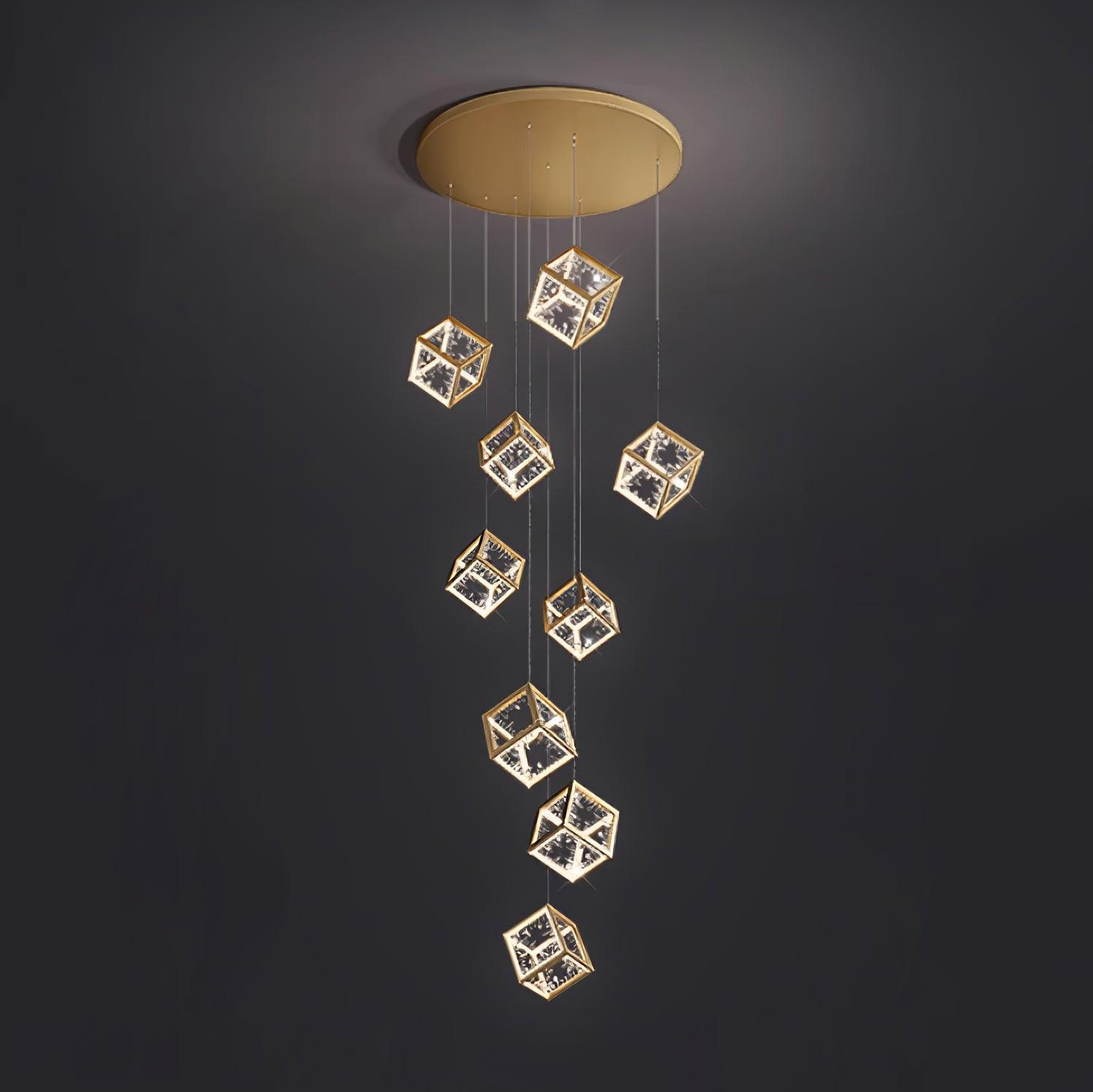 Lattice Chandelier