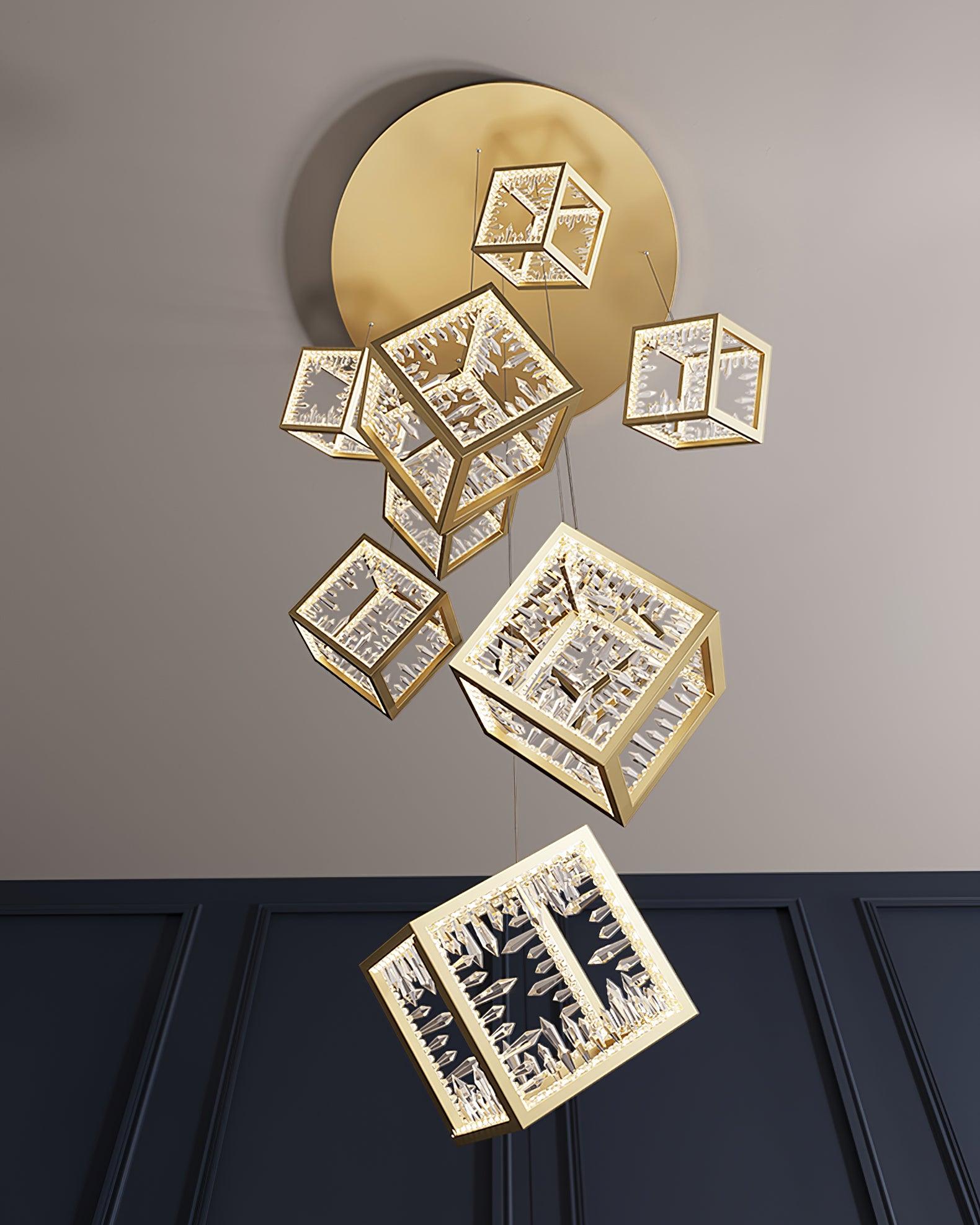 Lattice Chandelier
