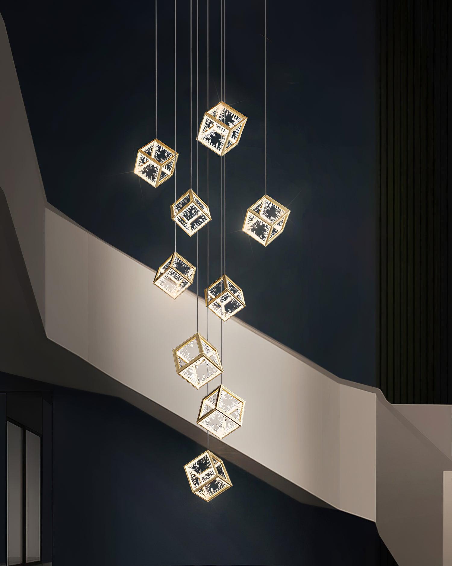 Lattice Chandelier