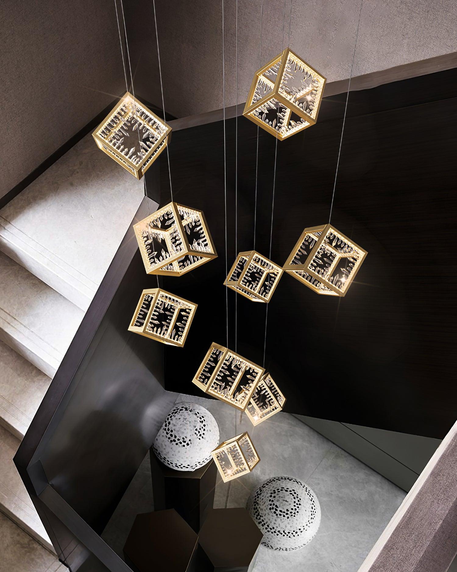 Lattice Chandelier